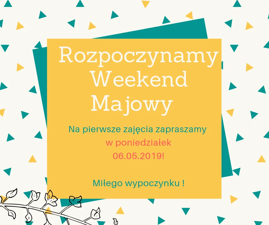 Weekend Majowy 2019 - Język Angielski Dla Dzieci Białystok